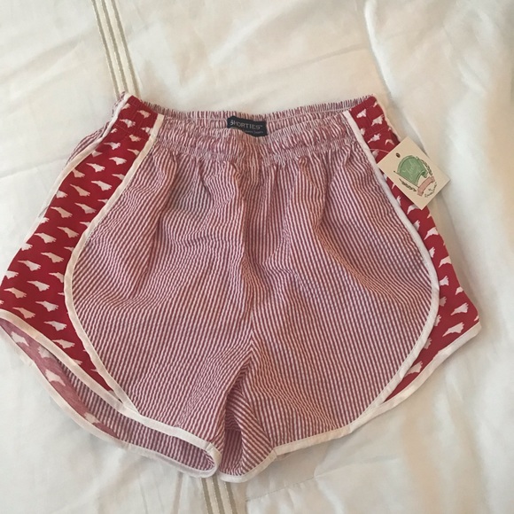 NWT North Carolina Red Seersucker Shorties❤️ - Picture 2 of 5